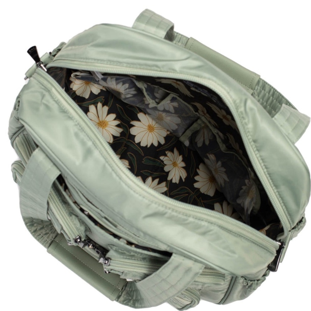 Lug Puddle Jumper LE Convertible Tote Bag Sage Green - Picture 4 of 6